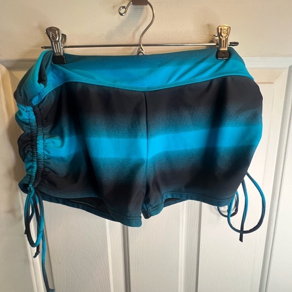 Other - Teal and Black Ombre Swim Shorts